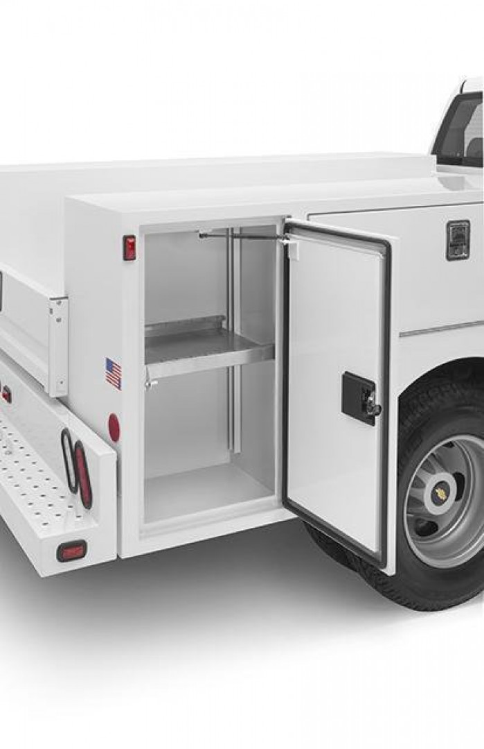 New 2024 WARNER II Single Wheel Open Utility Body Service Bodies