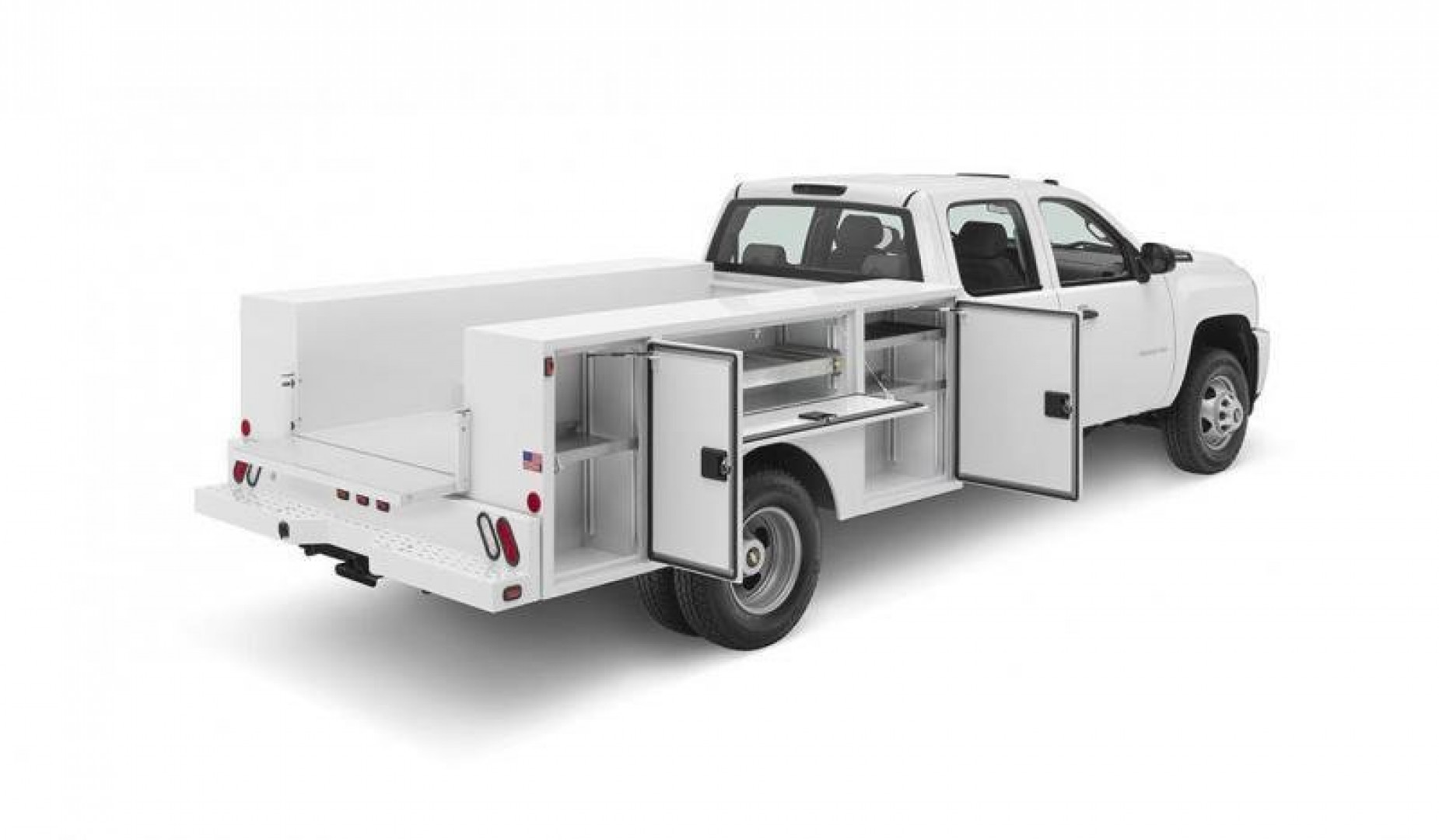 New 2024 WARNER II Single Wheel Open Utility Body Service Bodies