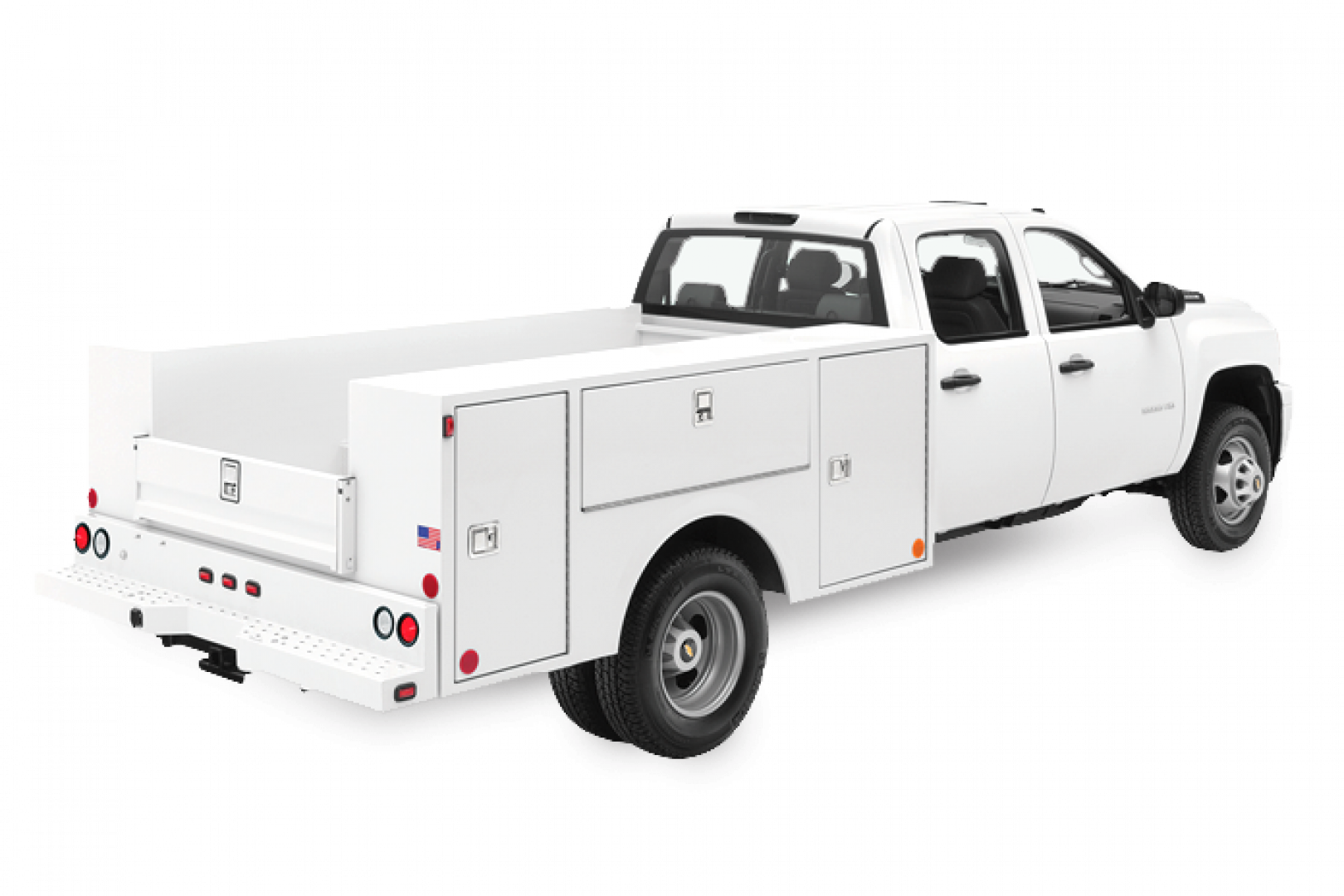 New 2024 WARNER II Single Wheel Open Utility Body Service Bodies