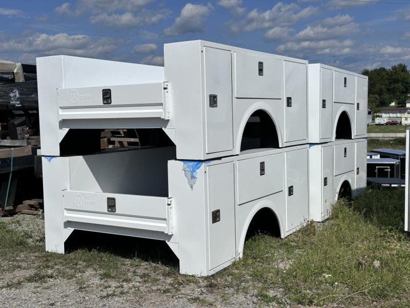 New 2024 WARNER II Single Wheel Open Utility Body Service Bodies
