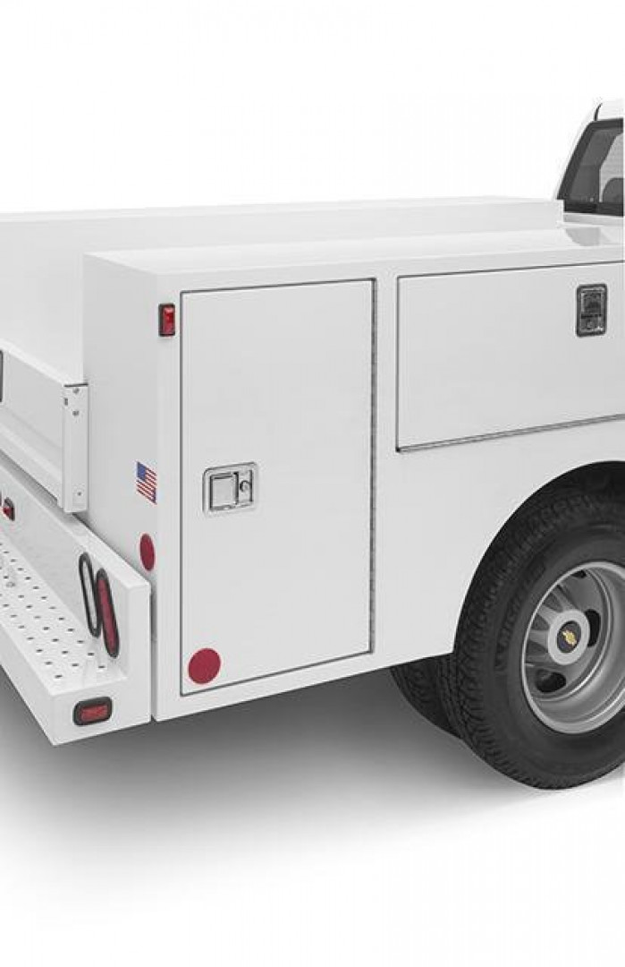 New 2024 WARNER II Single Wheel Open Utility Body Service Bodies