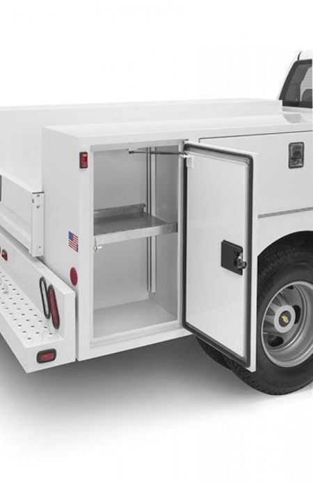 New 2024 WARNER II Single Wheel Open Utility Body Service Bodies