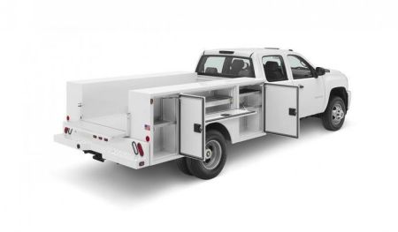 New 2024 WARNER II Single Wheel Open Utility Body Service Bodies