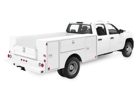 New 2024 WARNER II Single Wheel Open Utility Body Service Bodies