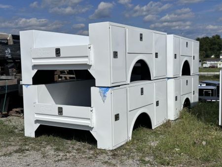 New 2024 WARNER II Single Wheel Open Utility Body Service Bodies