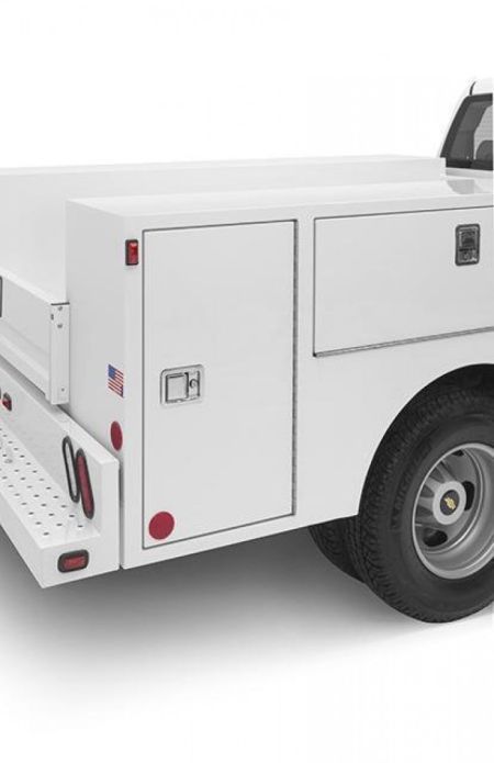 New 2024 WARNER II Single Wheel Open Utility Body Service Bodies
