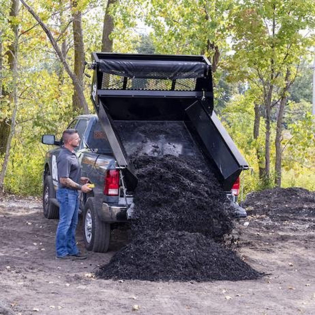 New DUMPERDOGG 8' Steel Dump Insert w/ Cab Protector