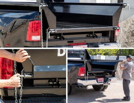 New DUMPERDOGG 8' Steel Dump Insert w/ Cab Protector