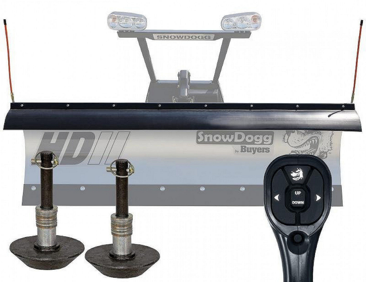 New 2026 SnowDogg HD75II Snow Plow