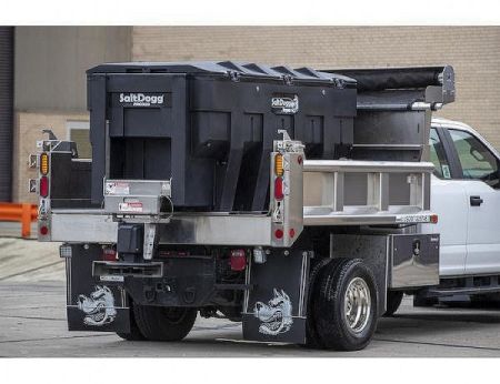 New 2026 SALTDOGG (PRO3000M) 3.0 CU YD PRO POLY HOPPER SPREADER - MULTIPLEX