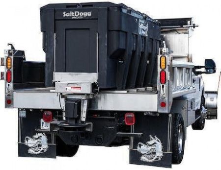 New 2026 SALTDOGG (PRO3000M) 3.0 CU YD PRO POLY HOPPER SPREADER - MULTIPLEX