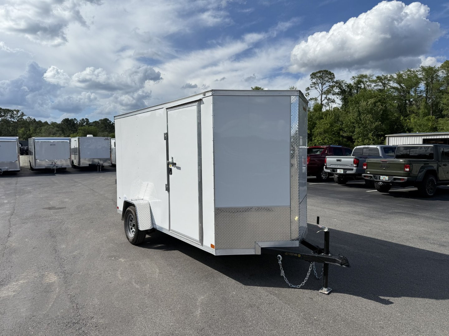 6×12 Enclosed Cargo Trailer photo 2