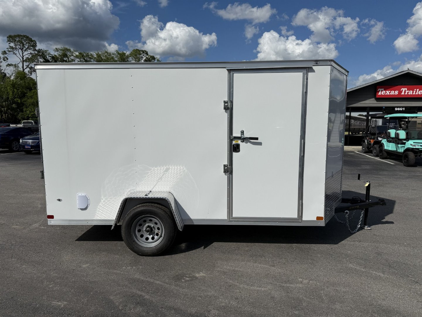 6×12 Enclosed Cargo Trailer photo 4
