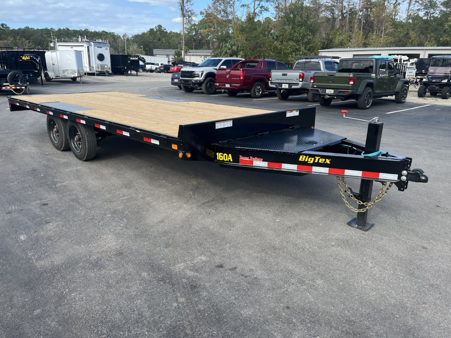 New 16OA-20STA-S8BK BIG TEX TRAILERS 8.5'X 20' DECKOVER TRAILER