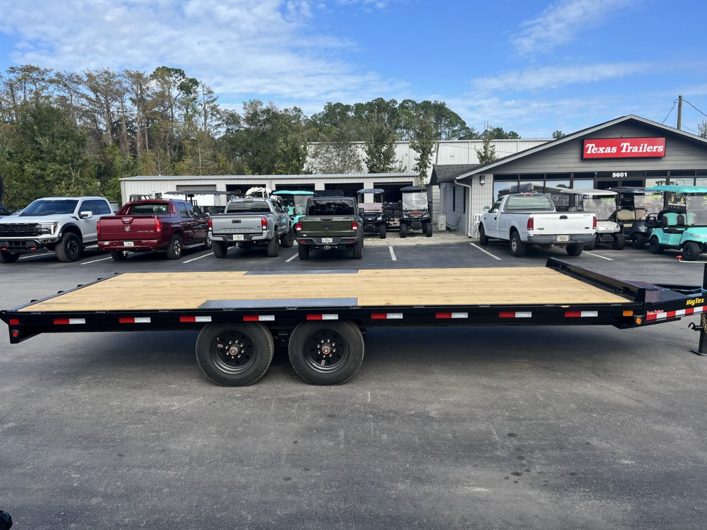 New 16OA-20STA-S8BK BIG TEX TRAILERS 8.5'X 20' DECKOVER TRAILER