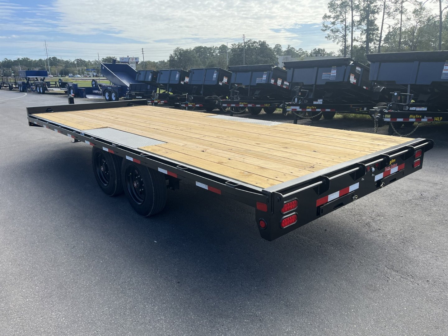 New 16OA-20STA-S8BK BIG TEX TRAILERS 8.5'X 20' DECKOVER TRAILER