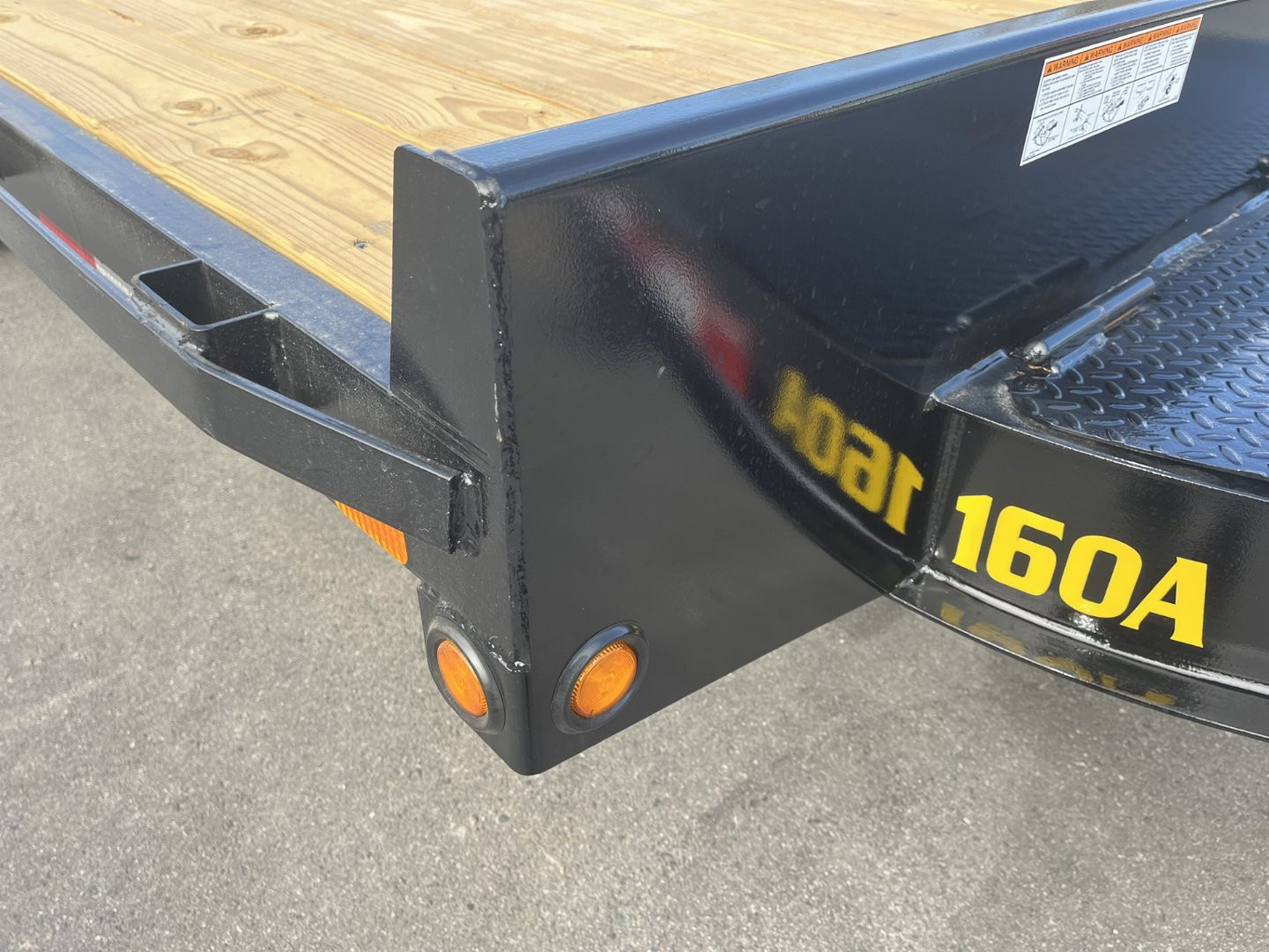 New 16OA-20STA-S8BK BIG TEX TRAILERS 8.5'X 20' DECKOVER TRAILER