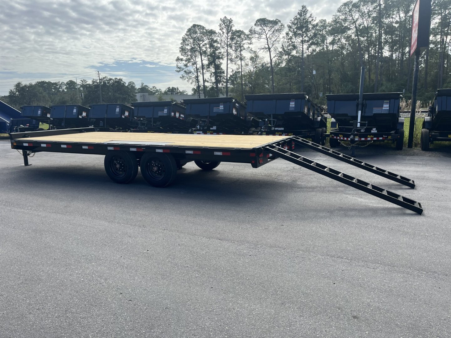 New 16OA-20STA-S8BK BIG TEX TRAILERS 8.5'X 20' DECKOVER TRAILER