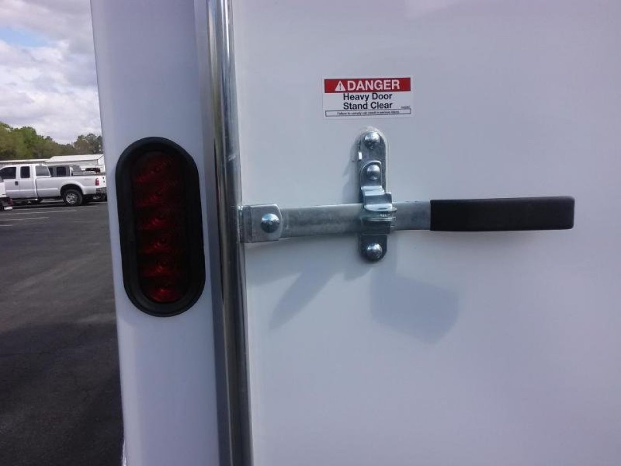 New GANS712SA CARGO MATE 7' X 12' ENCLOSED CARGO TRAILER W/ REAR RAMP DOOR, SIDE DOOR, & UPGRADES