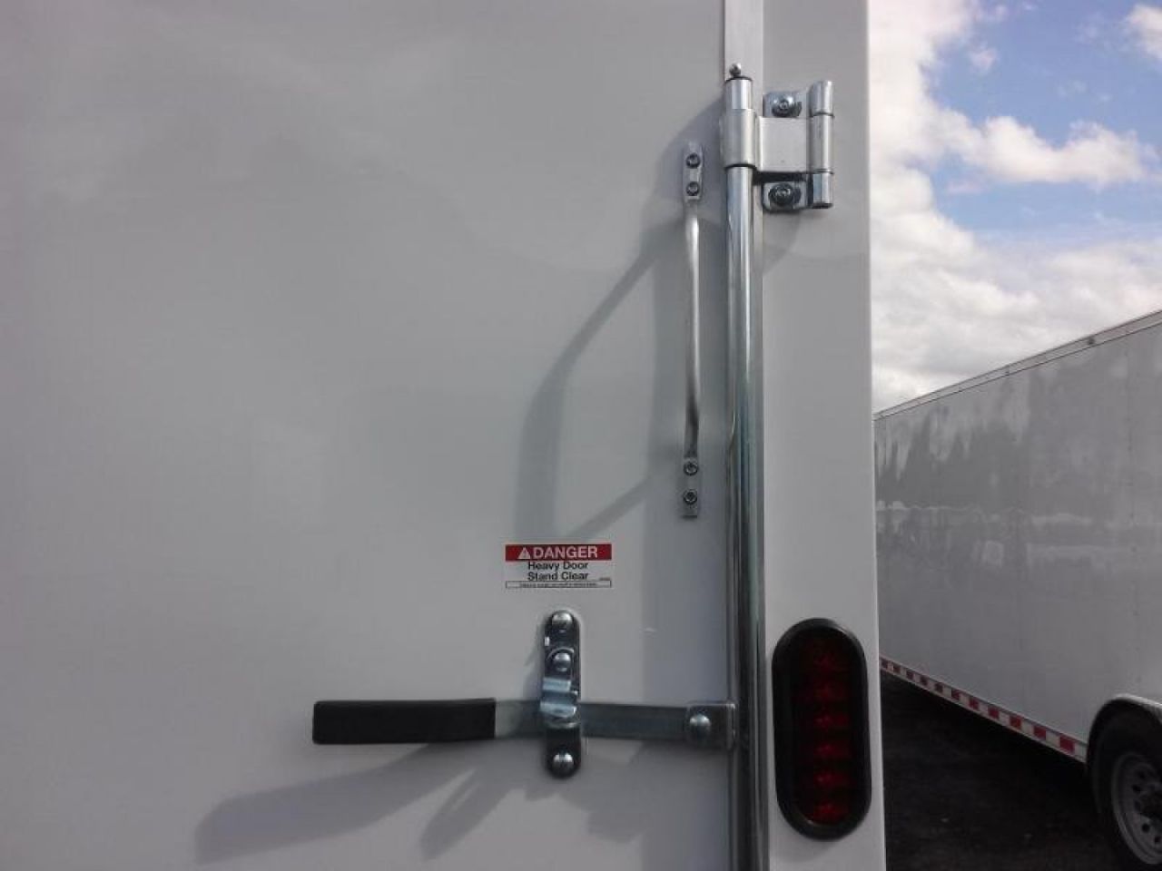 New GANS712SA CARGO MATE 7' X 12' ENCLOSED CARGO TRAILER W/ REAR RAMP DOOR, SIDE DOOR, & UPGRADES