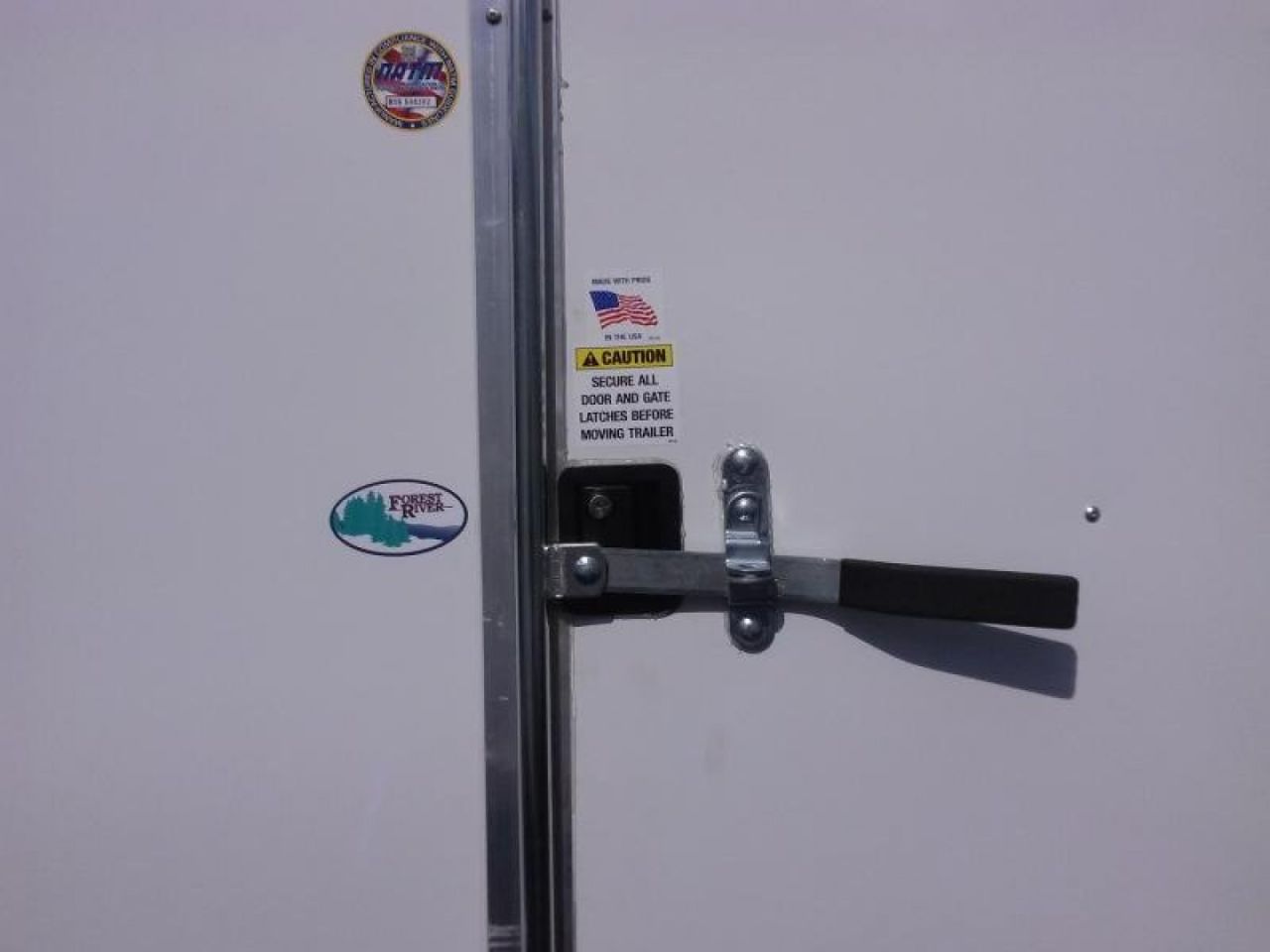 New GANS712SA CARGO MATE 7' X 12' ENCLOSED CARGO TRAILER W/ REAR RAMP DOOR, SIDE DOOR, & UPGRADES