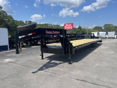 New FB4016G TEXAS TRAILERS 8.5' X 40' Gooseneck Flatbed Trailer