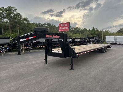 New FB4020G Texas Trailers 8'6  x 40' Gooseneck Flatbed Trailer