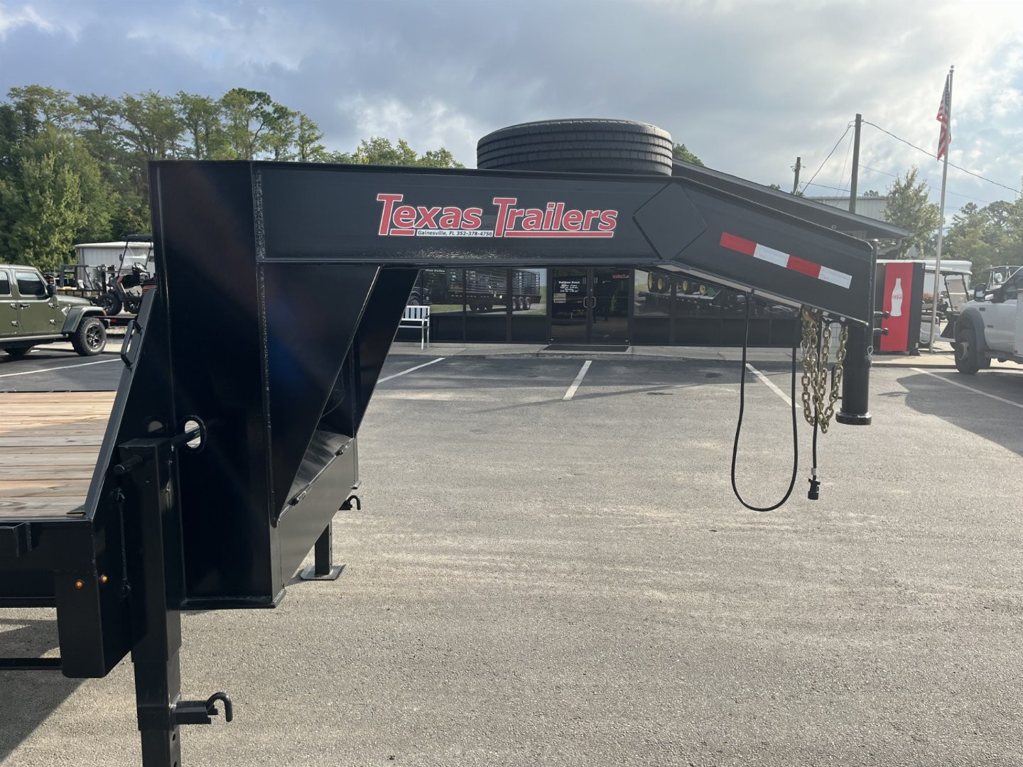 9×30 Equipment Flatbed Trailer photo 6