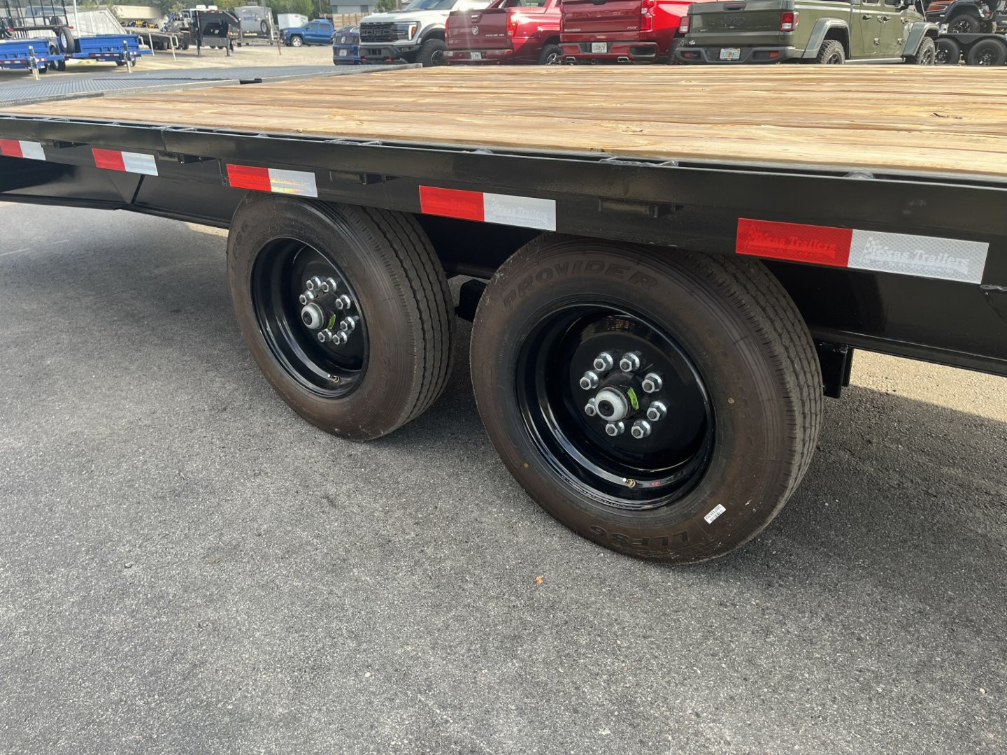 9×30 Equipment Flatbed Trailer photo 7