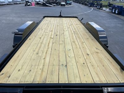 New CHE1860 TEXAS TRAILER 6'10" X 18' CAR HAULER W/ SLIDE UNDER RAMPS