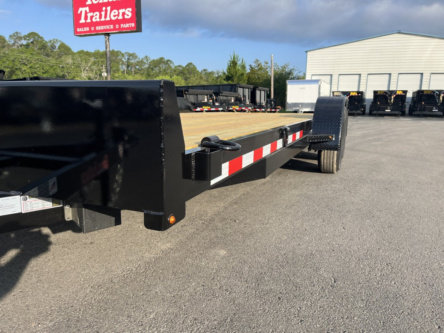 New CH2010 TEXAS TRAILERS 6'10" X 20' CAR HAULER