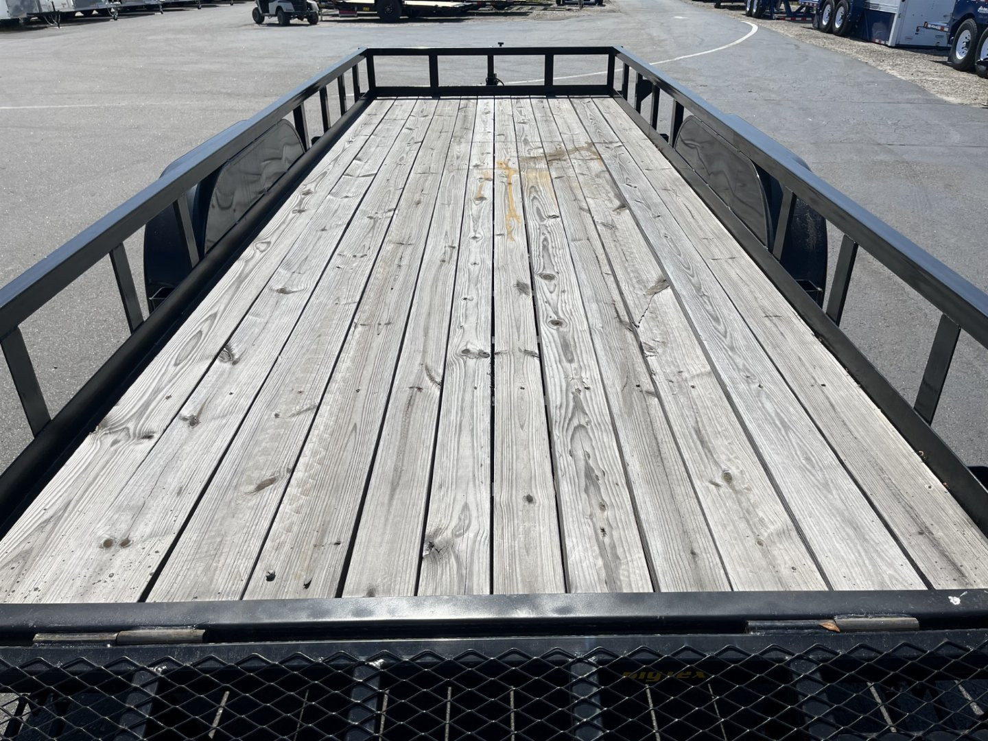 New 10PI-18BK4HDIR BIG TEX 7' X 18' UTILITY TRAILER