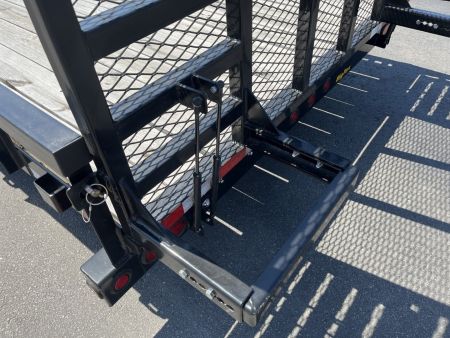 New 10PI-18BK4HDIR BIG TEX 7' X 18' UTILITY TRAILER