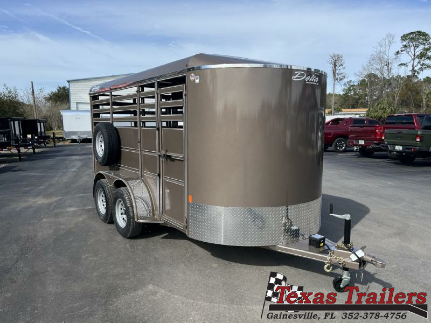 6×16 Horse Livestock Trailer