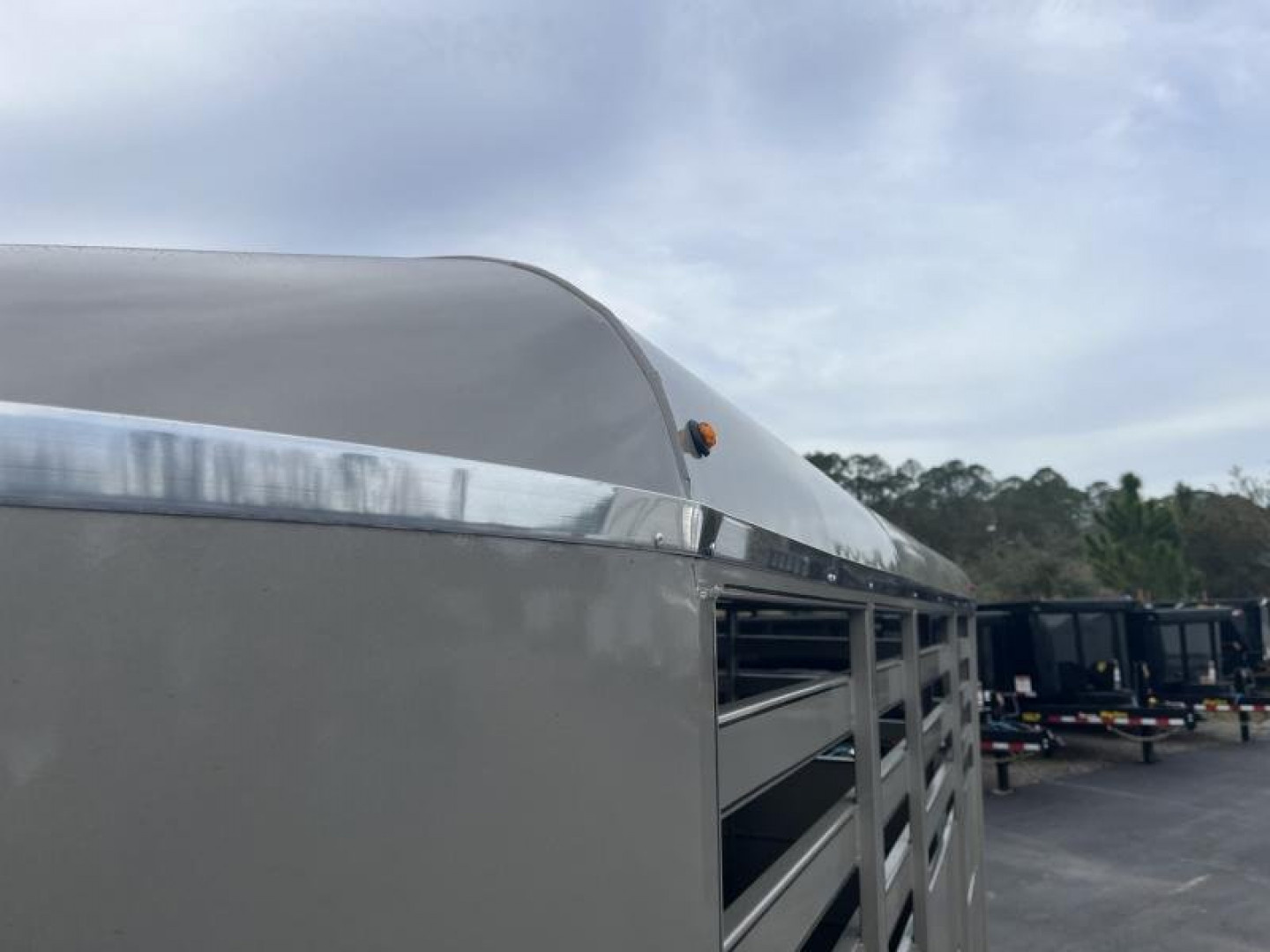 New 500ES-14 DELTA 6' X 14' X 6'6" TALL ECONOMY LIVESTOCK TRAILER