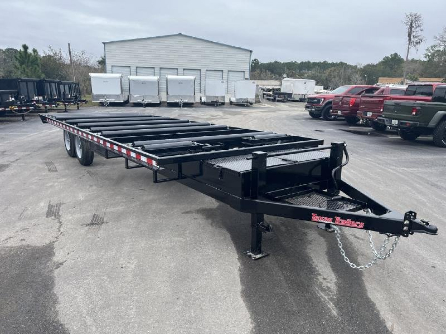 9×24 Equipment Flatbed Trailer photo 5
