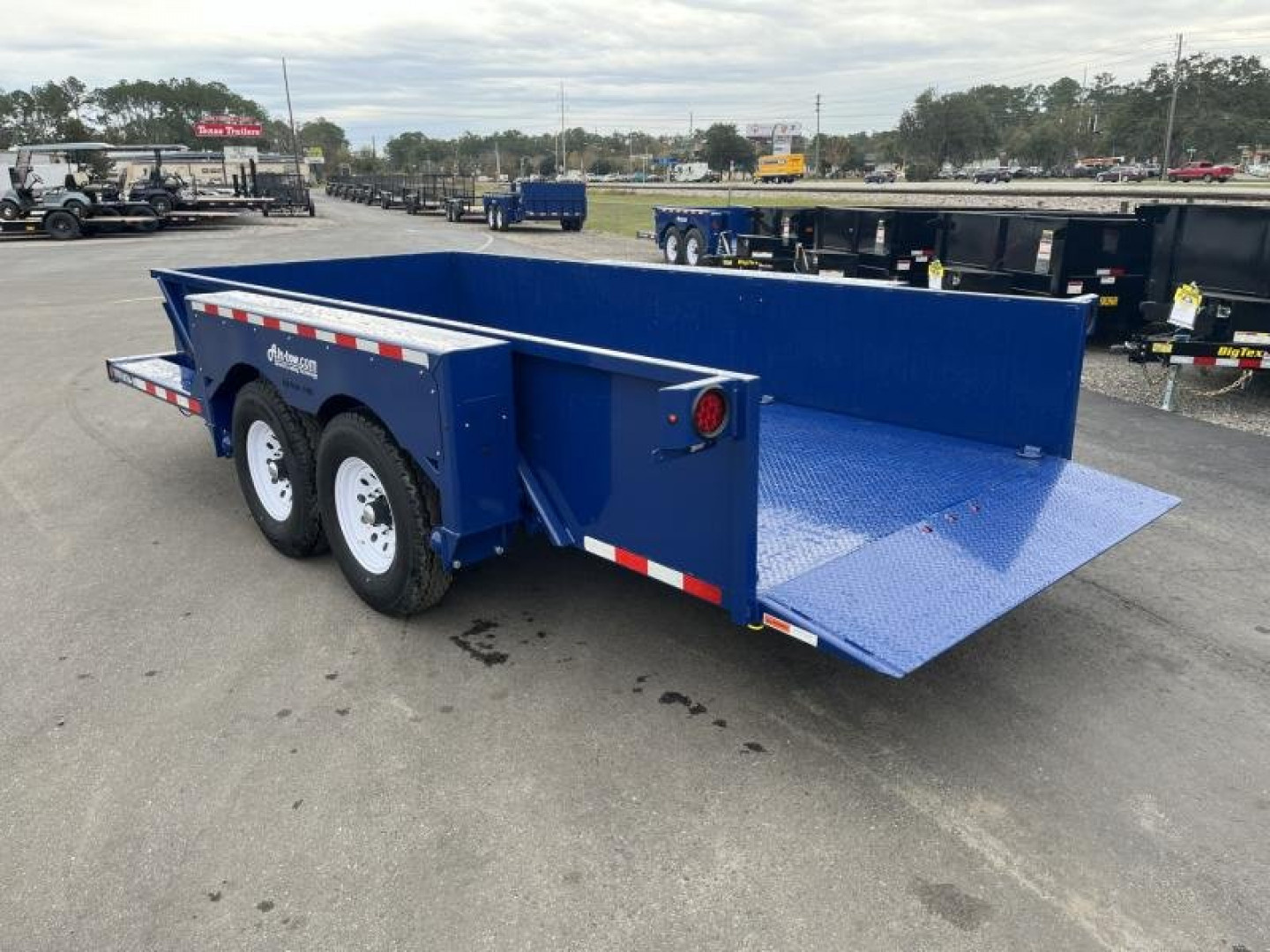 New UT16-10 AIR TOW 6'3" X 16' DROP DECK / EQUIPMENT TRAILER