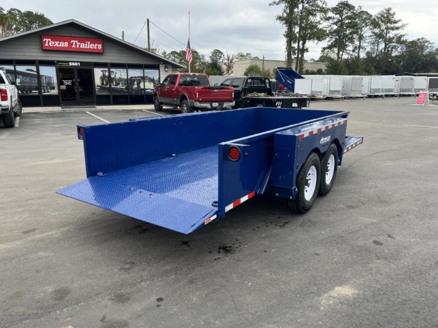 New UT16-10 AIR TOW 6'3" X 16' DROP DECK / EQUIPMENT TRAILER
