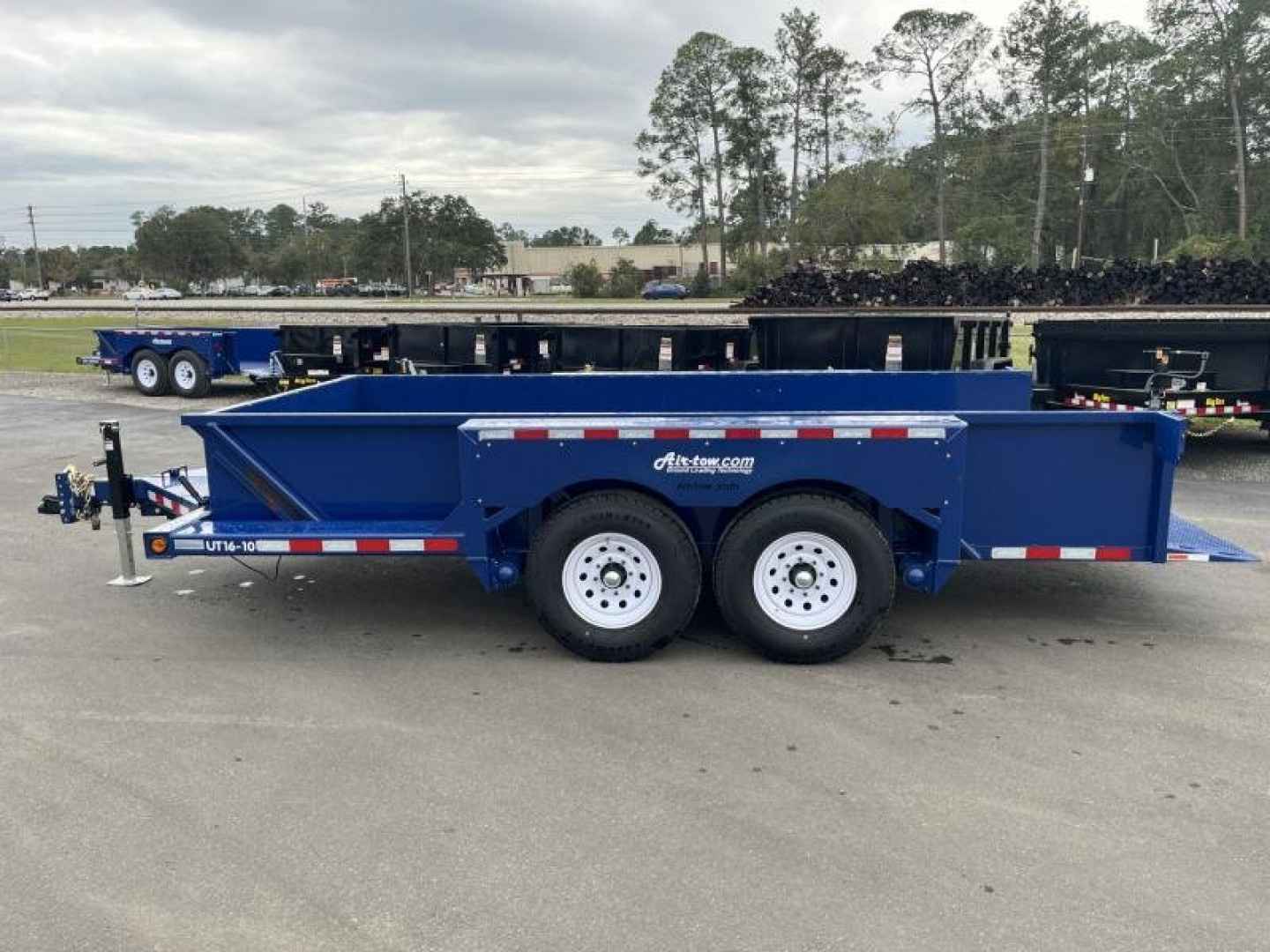 New UT16-10 AIR TOW 6'3" X 16' DROP DECK / EQUIPMENT TRAILER