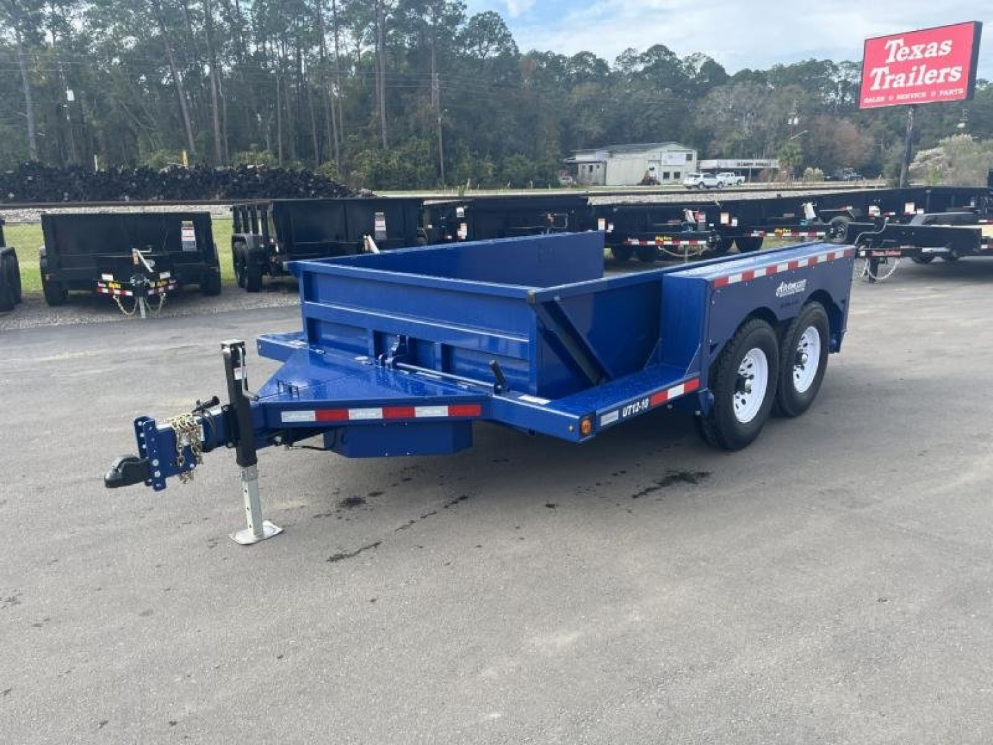 New UT12-10 AIR TOW 6'3" X 12' DROP DECK / EQUIPMENT TRAILER