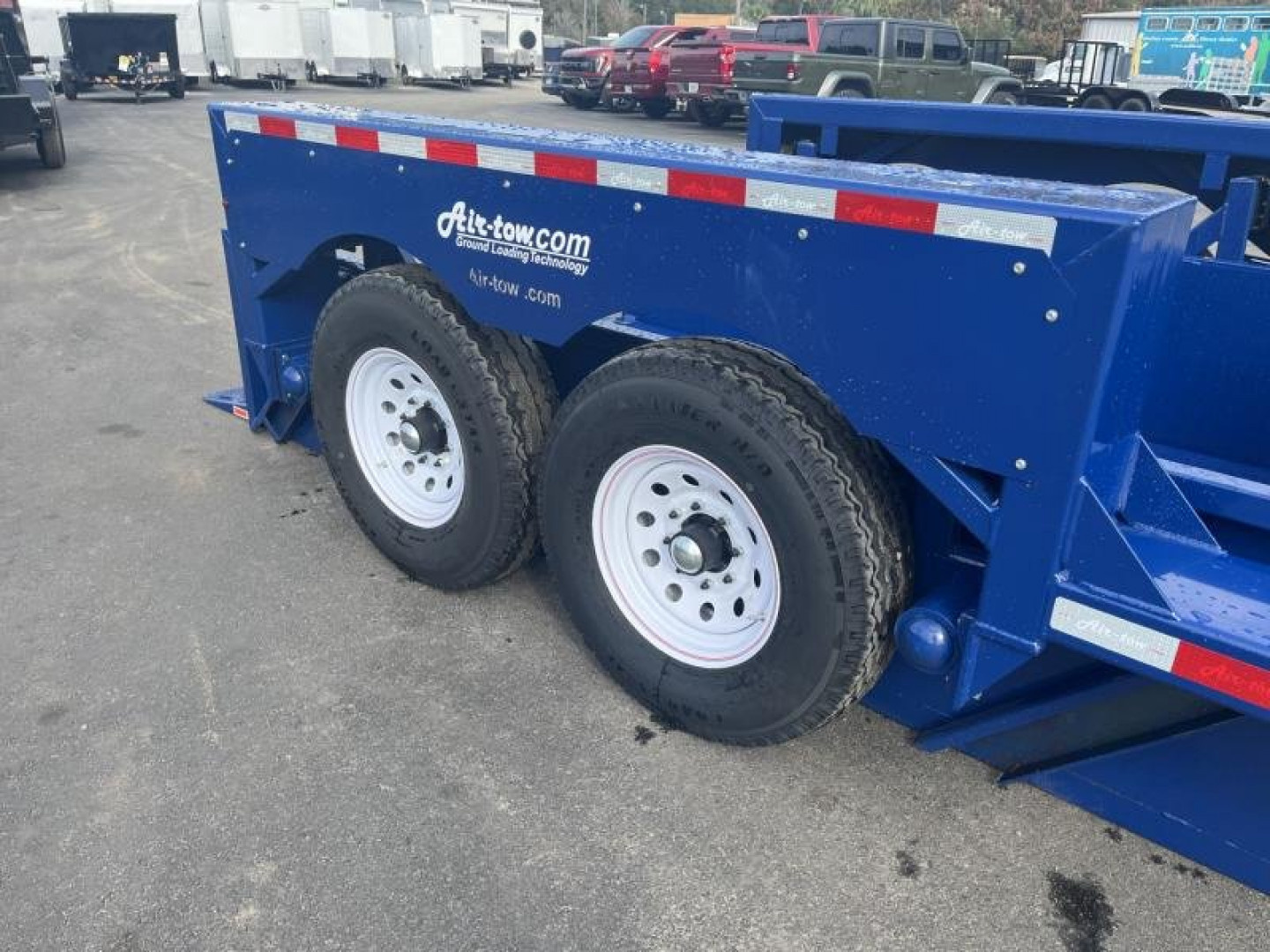 New UT12-10 AIR TOW 6'3" X 12' DROP DECK / EQUIPMENT TRAILER