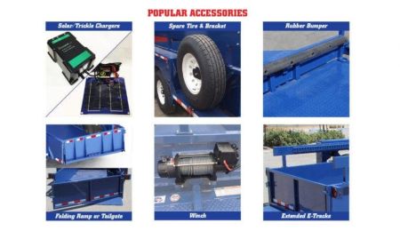 New UT12-10 AIR TOW 6'3" X 12' DROP DECK / EQUIPMENT TRAILER