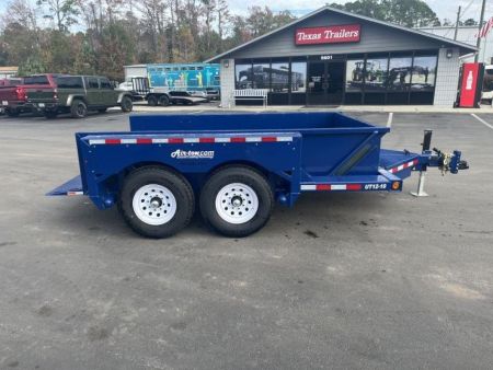 New UT12-10 AIR TOW 6'3" X 12' DROP DECK / EQUIPMENT TRAILER