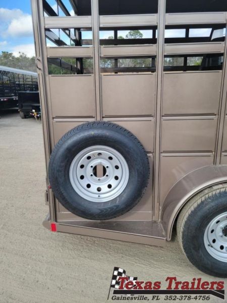New 500-16COMBO DELTA 6'8" X 16' X 7' TALL 3 HORSE COMBO / LIVESTOCK TRAILER