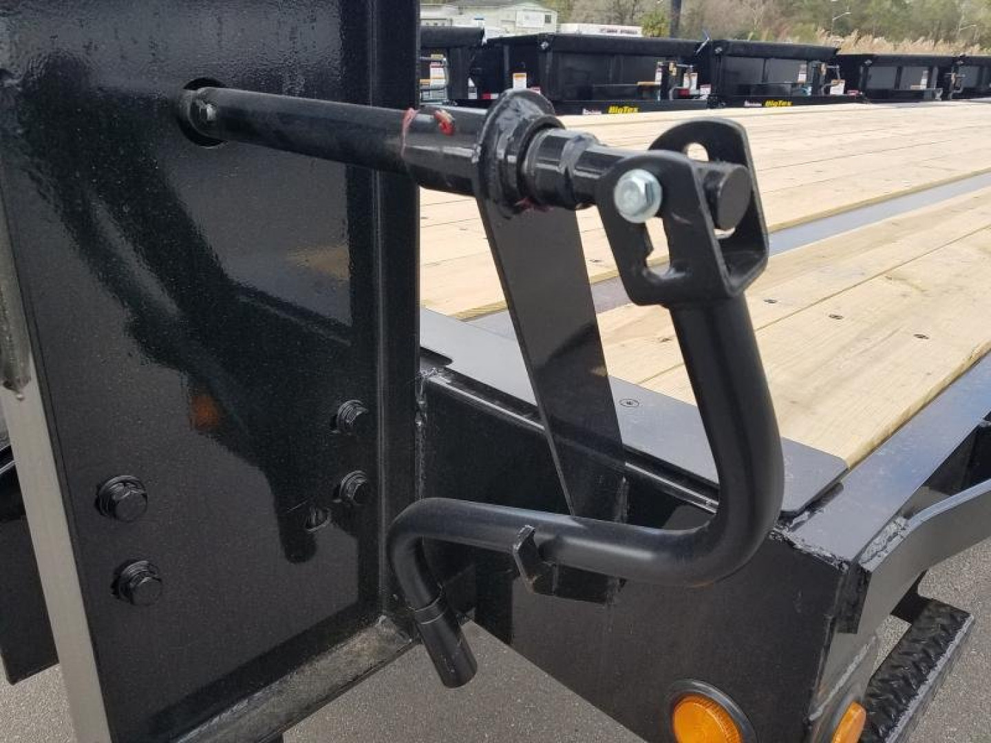 New 16GN-40D5A-MRBK BIG TEX 8.5' X 40' GOOSENECK FLAT BED W/ MEGA RAMPS & FREE SPARE TIRE *NON-CDL*