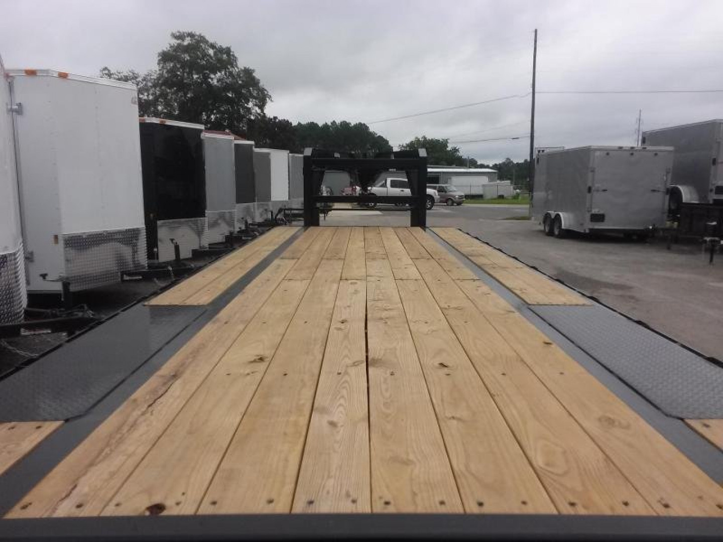 New 16GN-40D5A-MRBK BIG TEX 8.5' X 40' GOOSENECK FLAT BED W/ MEGA RAMPS & FREE SPARE TIRE *NON-CDL*
