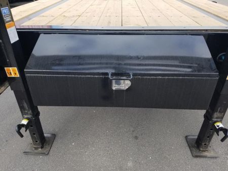 New 16GN-40D5A-MRBK BIG TEX 8.5' X 40' GOOSENECK FLAT BED W/ MEGA RAMPS & FREE SPARE TIRE *NON-CDL*