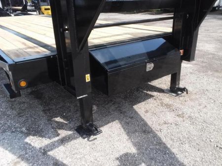 New 16GN-40D5A-MRBK BIG TEX 8.5' X 40' GOOSENECK FLAT BED W/ MEGA RAMPS & FREE SPARE TIRE *NON-CDL*