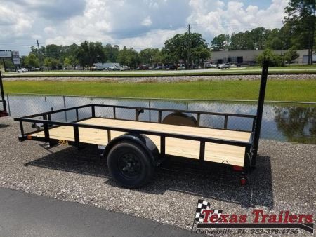 New 35SA-10BK4RG BIG TEX 6'5" X 10' UTILITY TRAILER