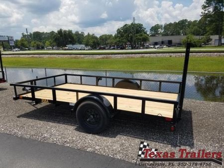 New 35SA-14BK4RG BIG TEX 6'5" X 14' UTILITY TRAILER